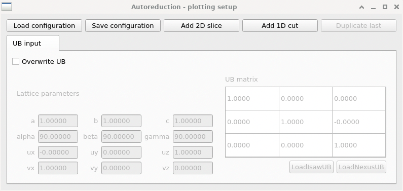 Define Slice Gui